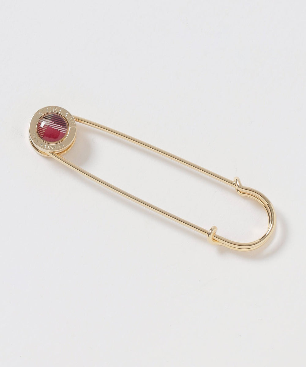 クレストブリッジチェックキルトピンブローチ（アクセサリー