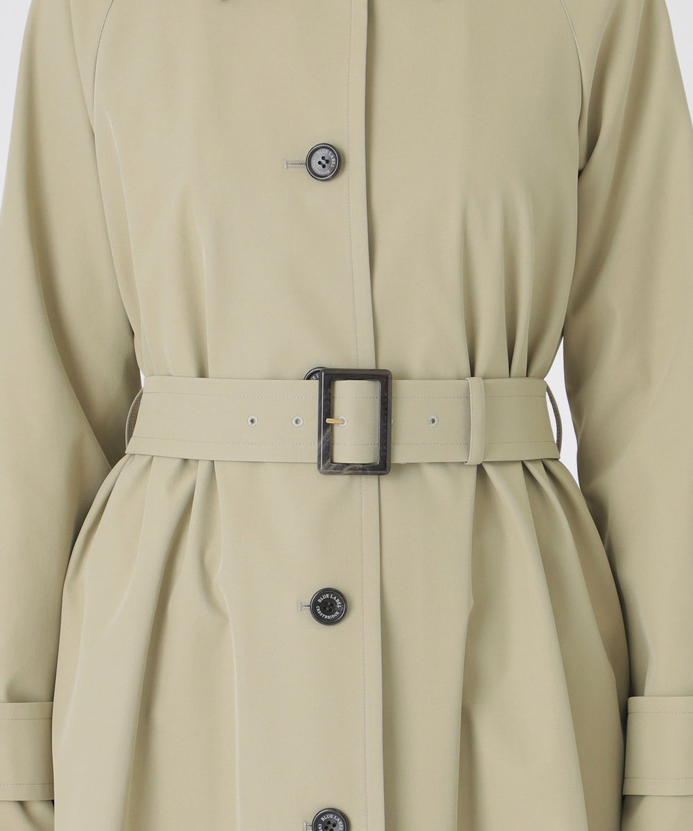 一部店舗限定】ツイルストレッチステンカラーコート（コート）｜BLUE