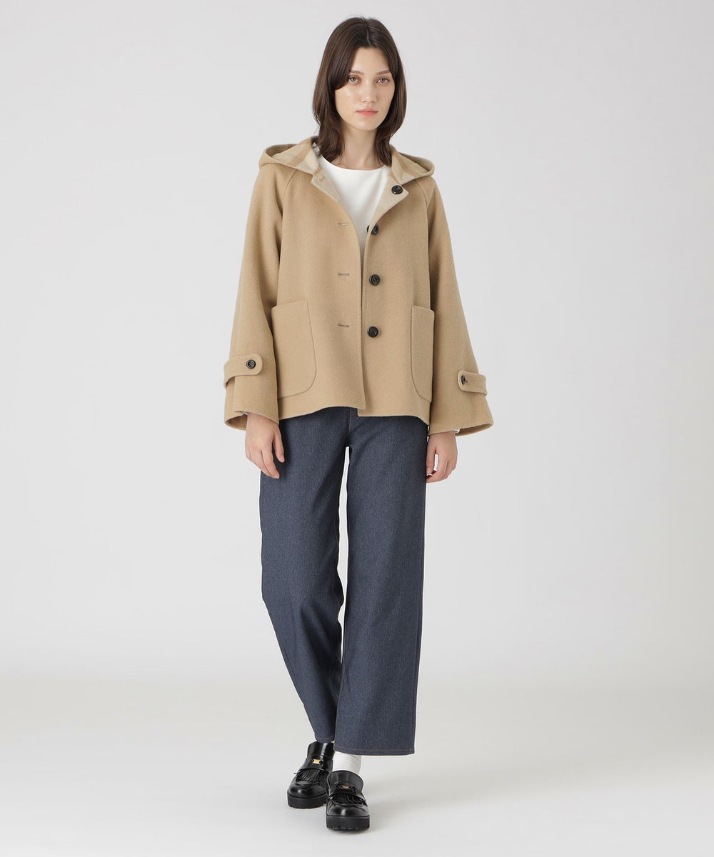 一部店舗限定】クレストブリッジチェックリバーシブルコート（コート