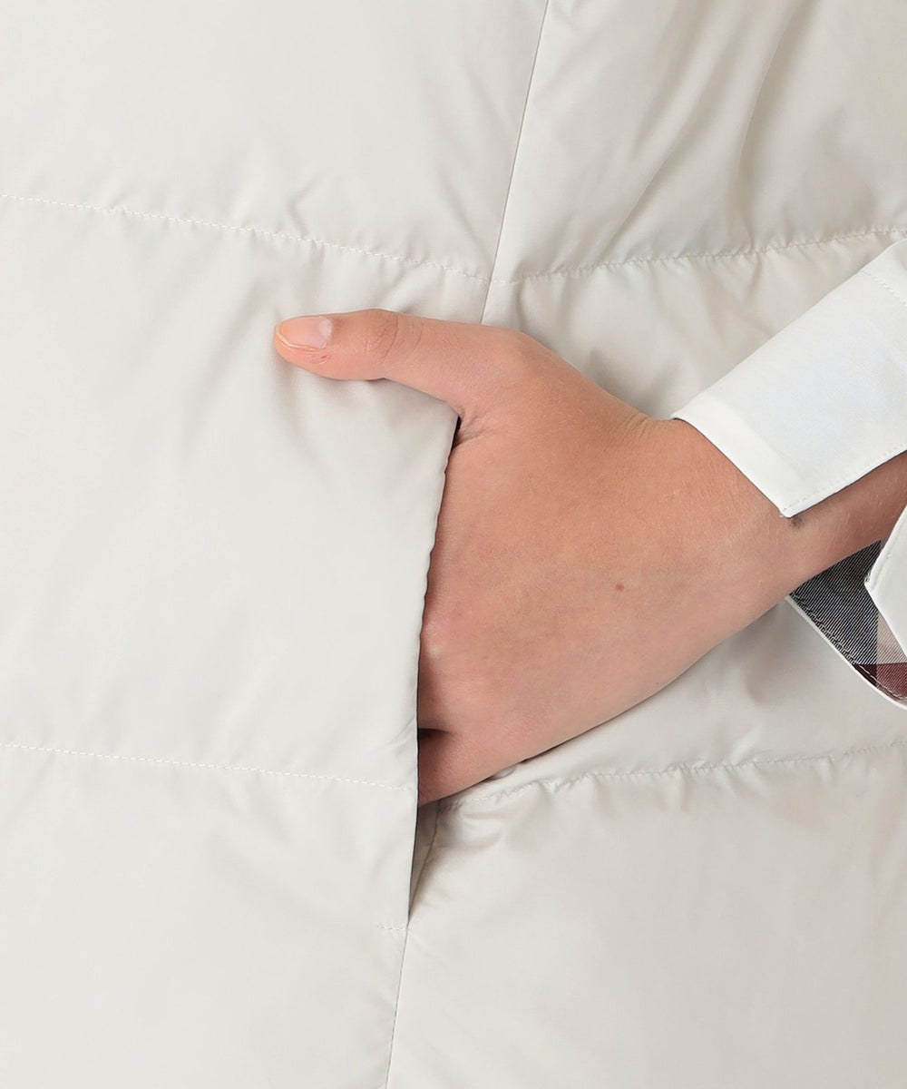 一部店舗限定】マットタフタダウンベスト（コート）｜BLUE LABEL