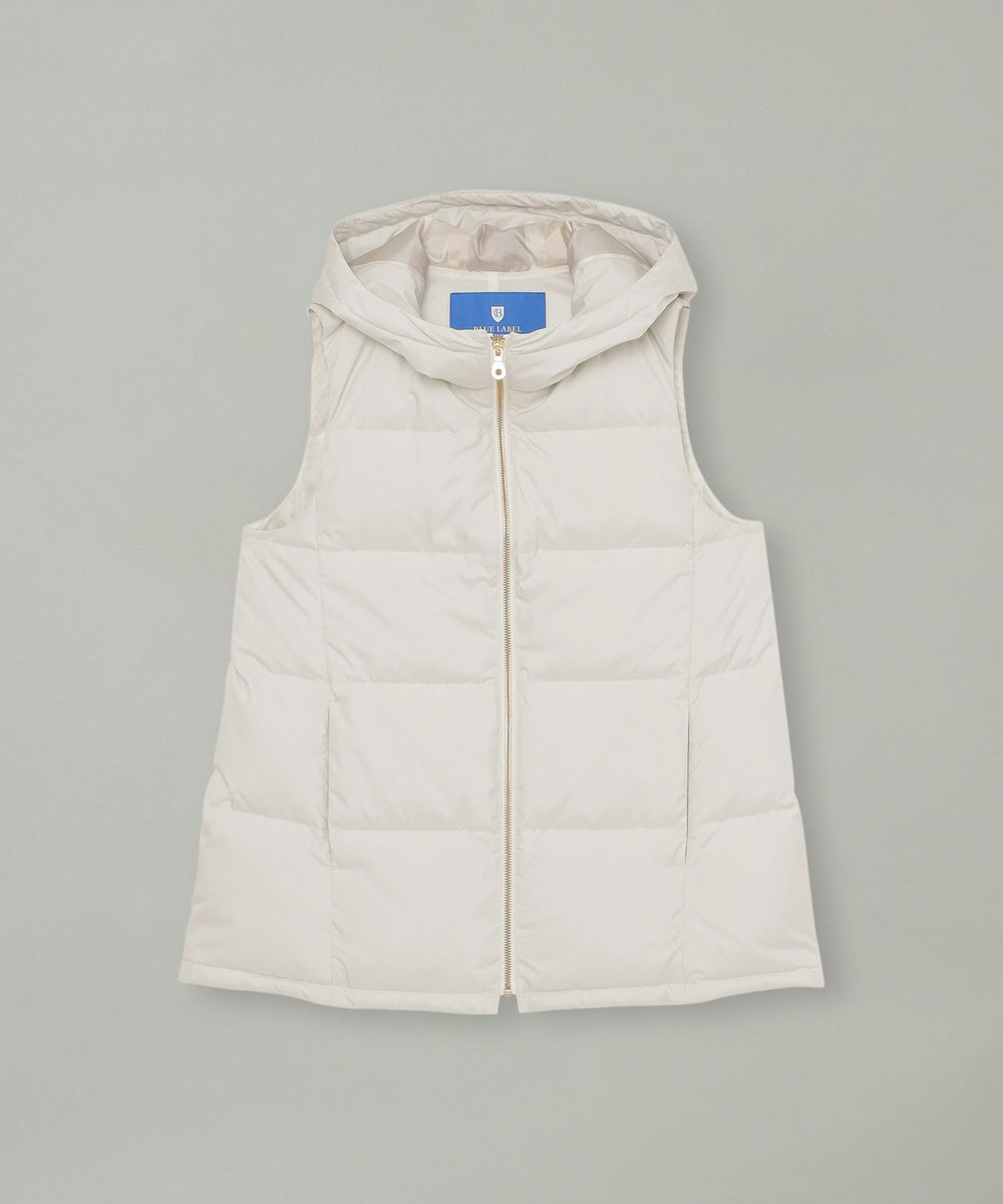 一部店舗限定】マットタフタダウンベスト（コート）｜BLUE LABEL