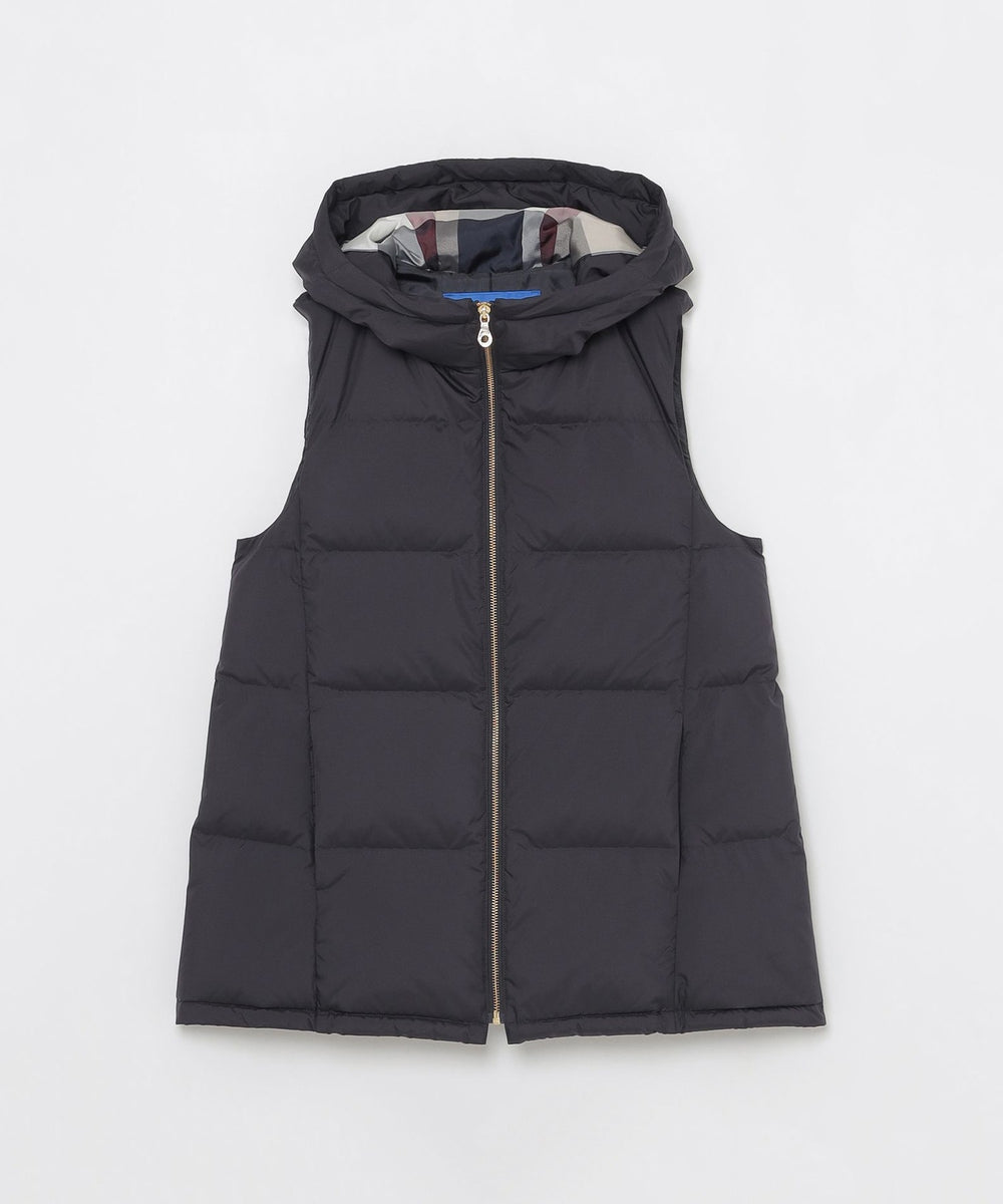 一部店舗限定】マットタフタダウンベスト（コート）｜BLUE LABEL
