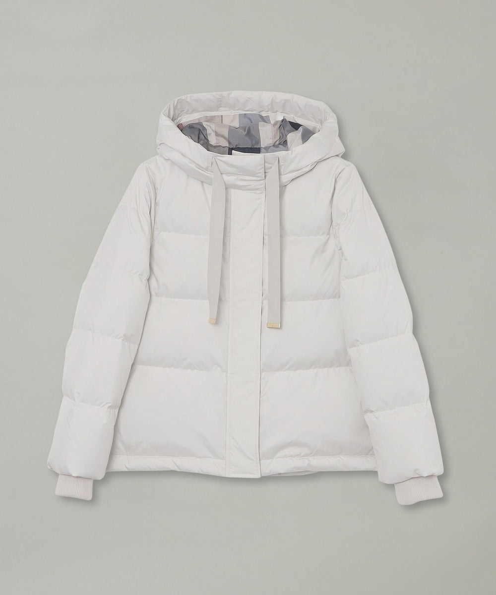 新品 ブルーレーベルクレストブリッジ リサイクルタフタショートダウンコート 36 BLUE LABEL CRESTBRIDGE（ブルーレーベルクレストブリッジ） ダウン