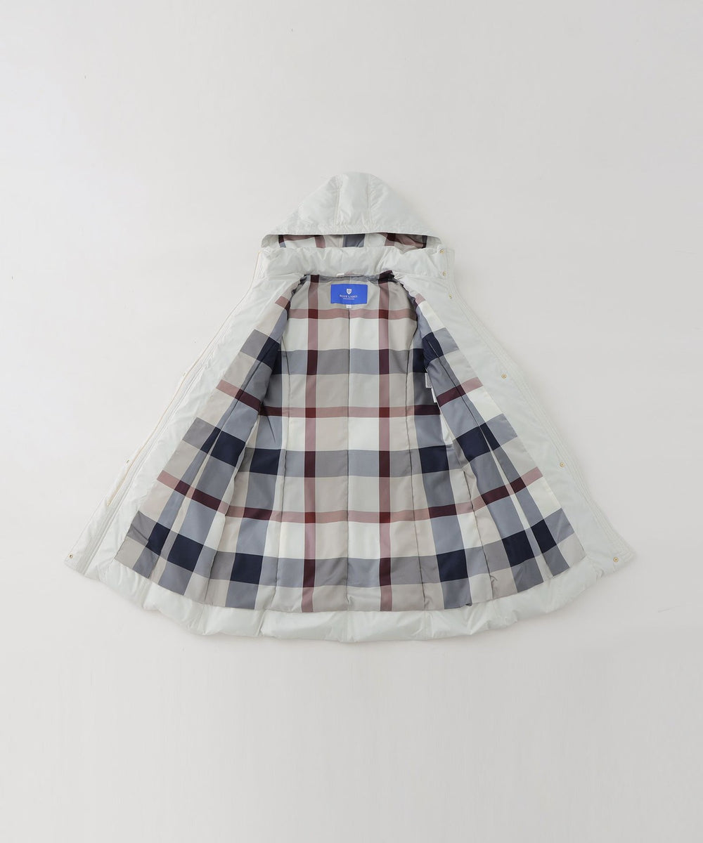 本日限定価格　訳あり　バーバリーブルーレーベル　ホワイトロングコート 本日限定価格 訳あり バーバリーブルーレーベル ホワイトロングコート