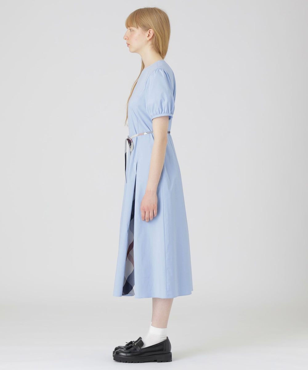 BLUE LABEL CRESTBRIDGE ドライブロードマキシドレス 36 PICK UP】機能素材ドレス｜BLUE LABEL CRESTBRIDGE(ブルーレーベル