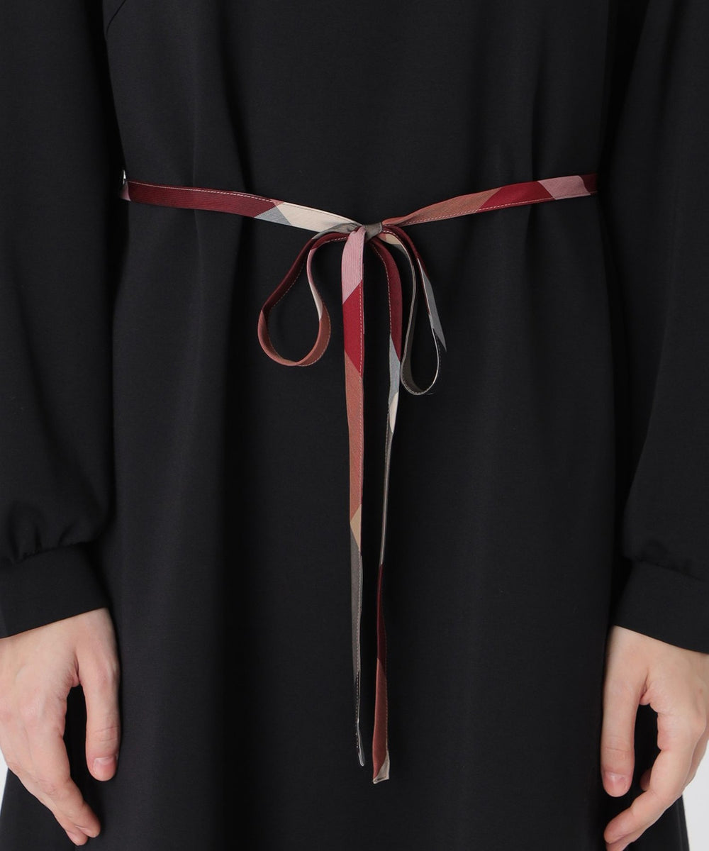 一部店舗限定】ポンチAラインドレス（ドレス）｜BLUE LABEL