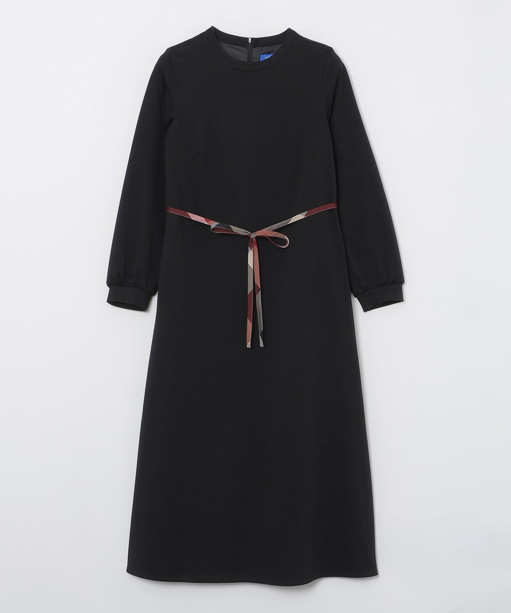 一部店舗限定】ポンチAラインドレス（ドレス）｜BLUE LABEL