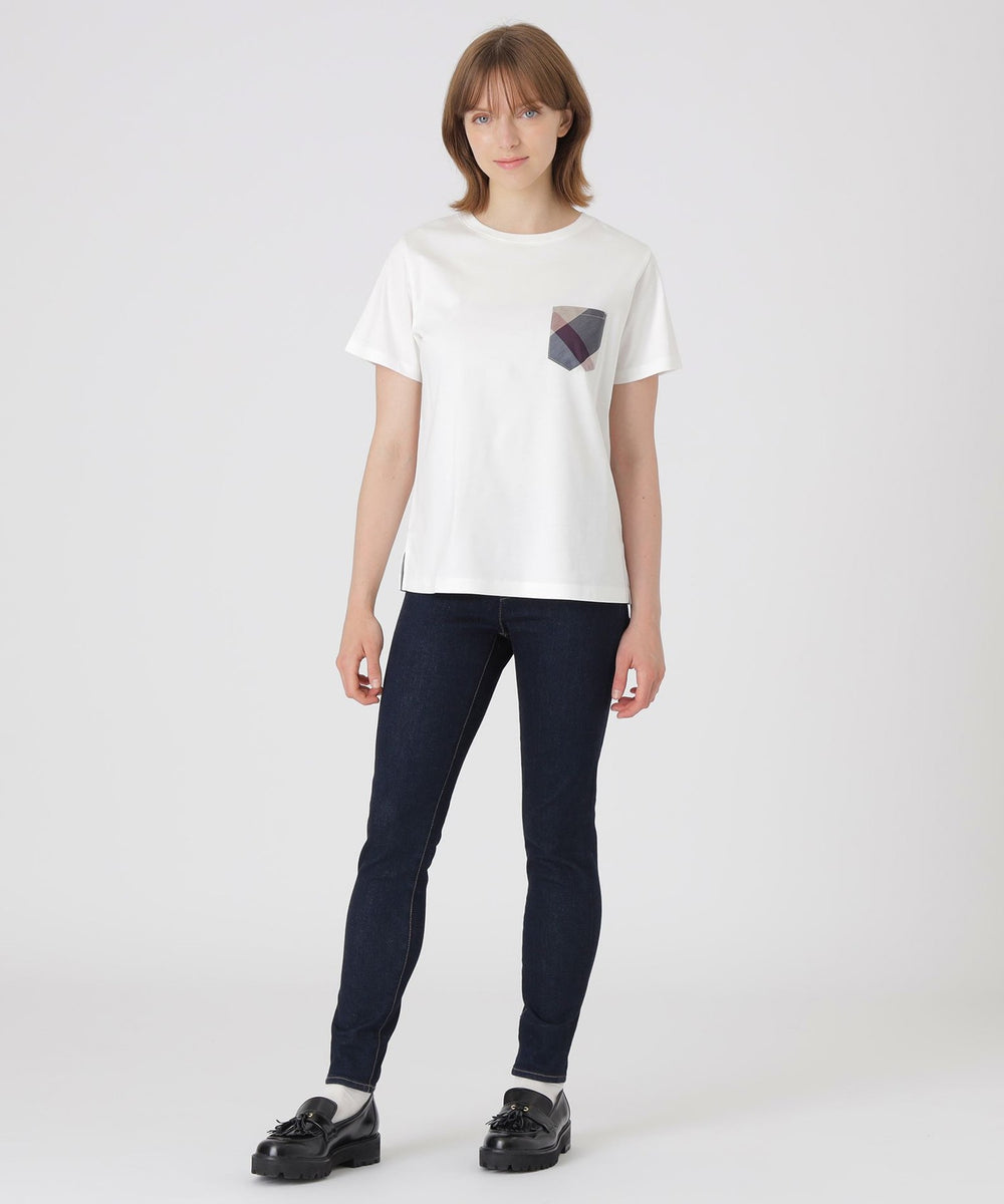 一部店舗限定】コンパクトスムースポケットTシャツ（カットソー