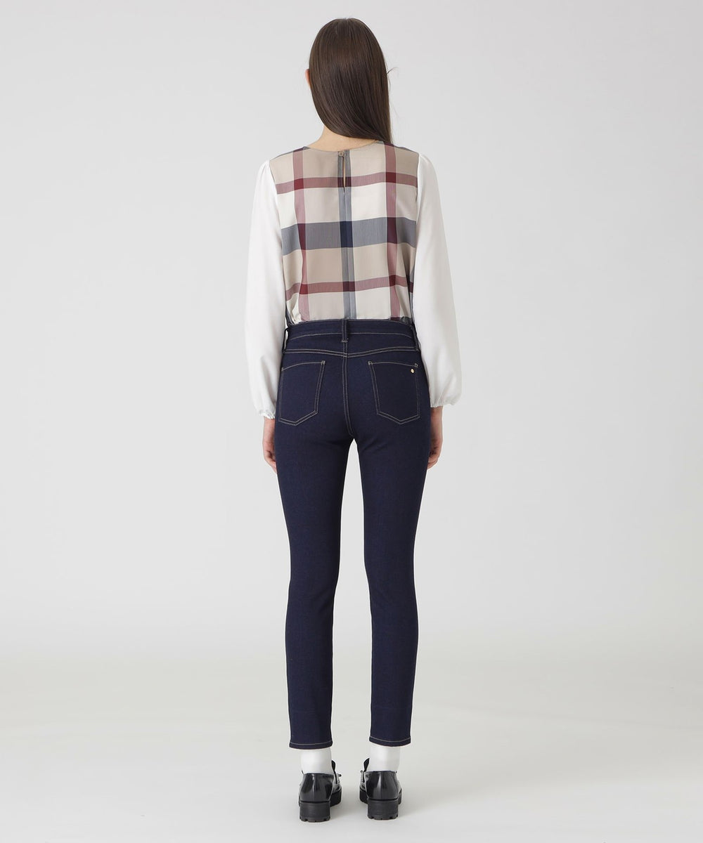 一部店舗限定】ハイストレッチクリアデニムスキニーパンツ（パンツ