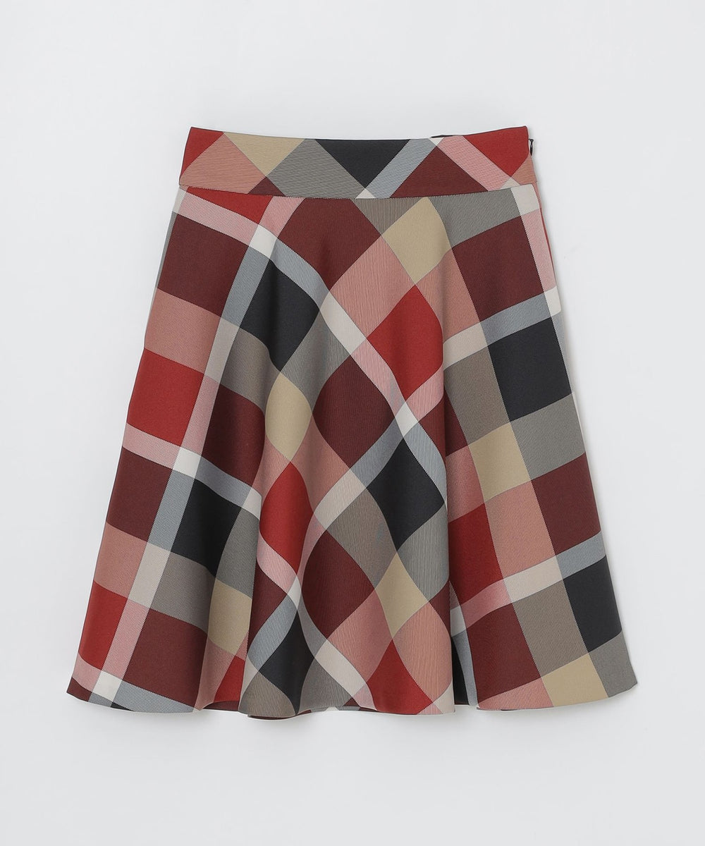 一部店舗限定】クレストブリッジチェックフレアスカート（スカート