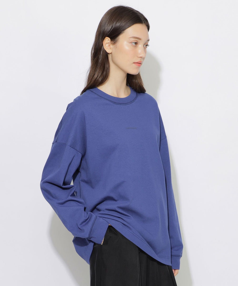 値下げ❗️フロートローン　カットソー クレストブリッジ　シフォン　Tシャツ セール】ロゴプリントcrevisT（Tシャツ/カットソー）｜LIAN