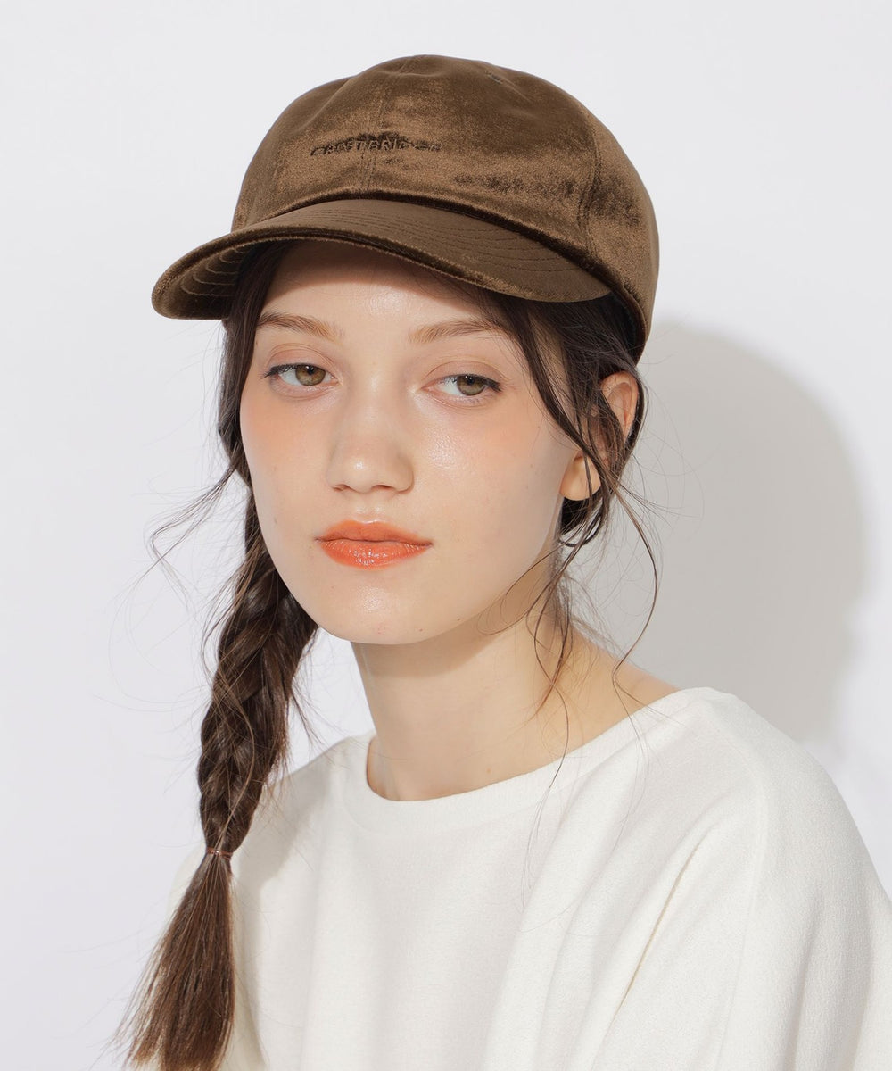 【予約販売】ミニマルロゴベロアキャップ