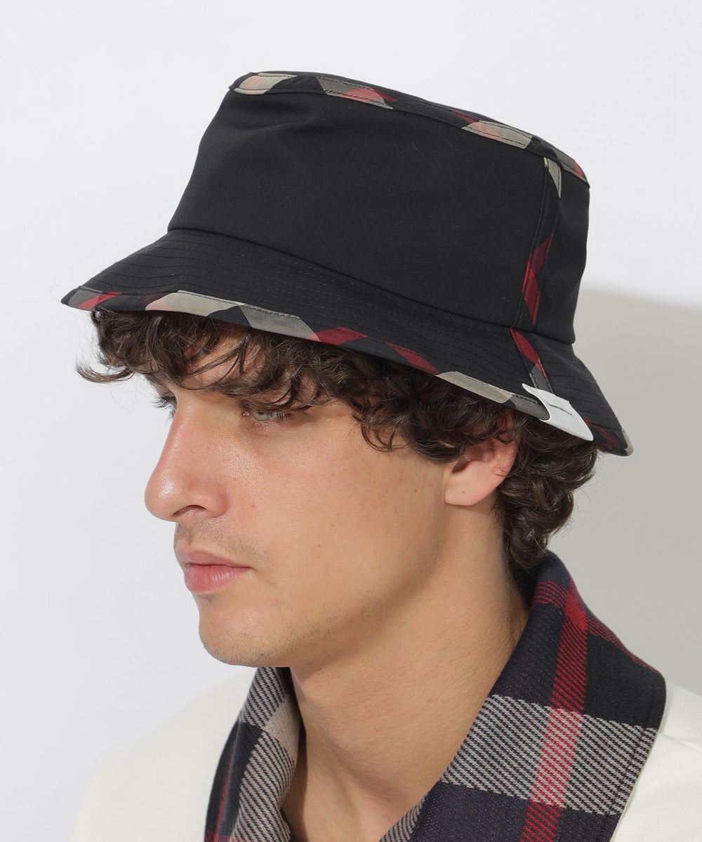 クレストブリッジチェックトリムバケットハット（ハット/キャップ