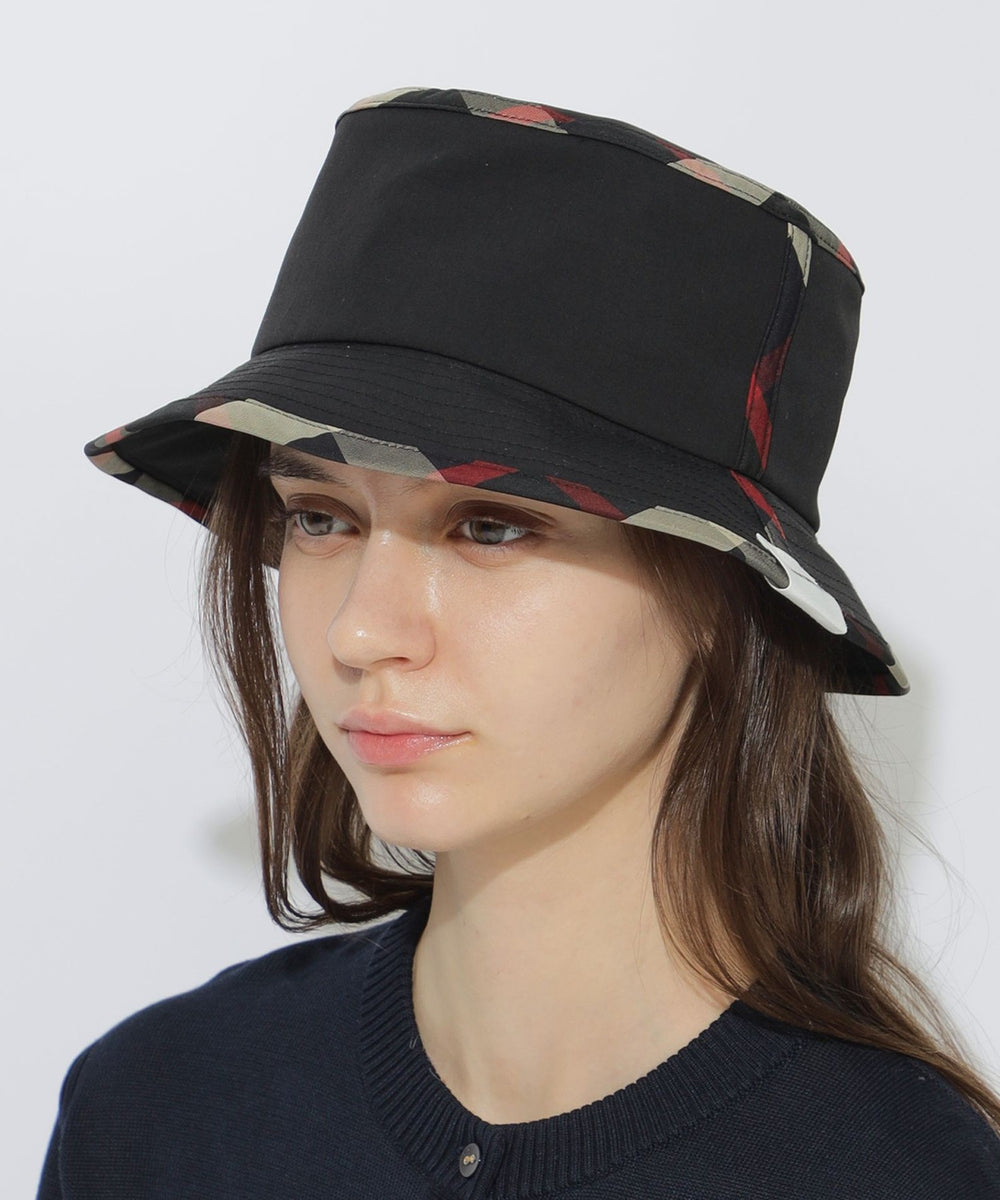 クレストブリッジチェックトリムバケットハット（ハット/キャップ