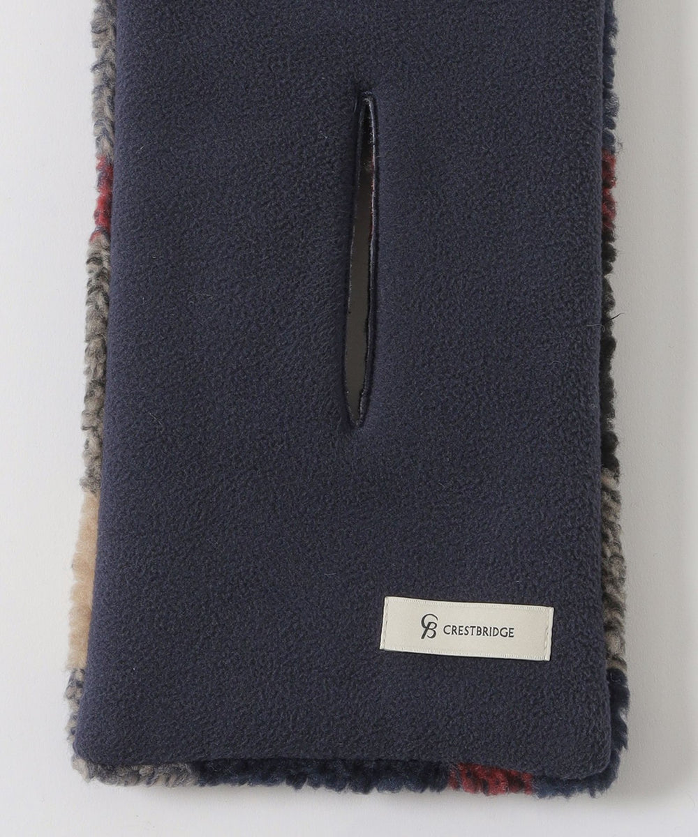 予約販売】クレストブリッジチェックボアマフラー（マフラー/ストール