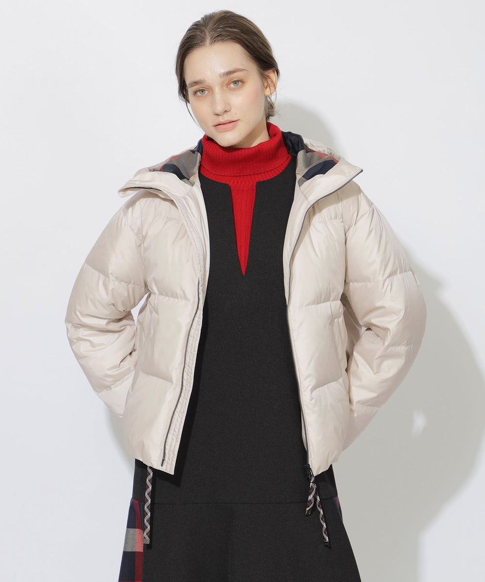 Quiet checkシリーズ】ボクシーダウン（コート）｜CB CRESTBRIDGE