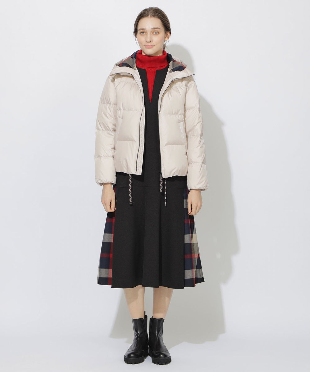 Quiet checkシリーズ】ボクシーダウン（コート）｜CB CRESTBRIDGE