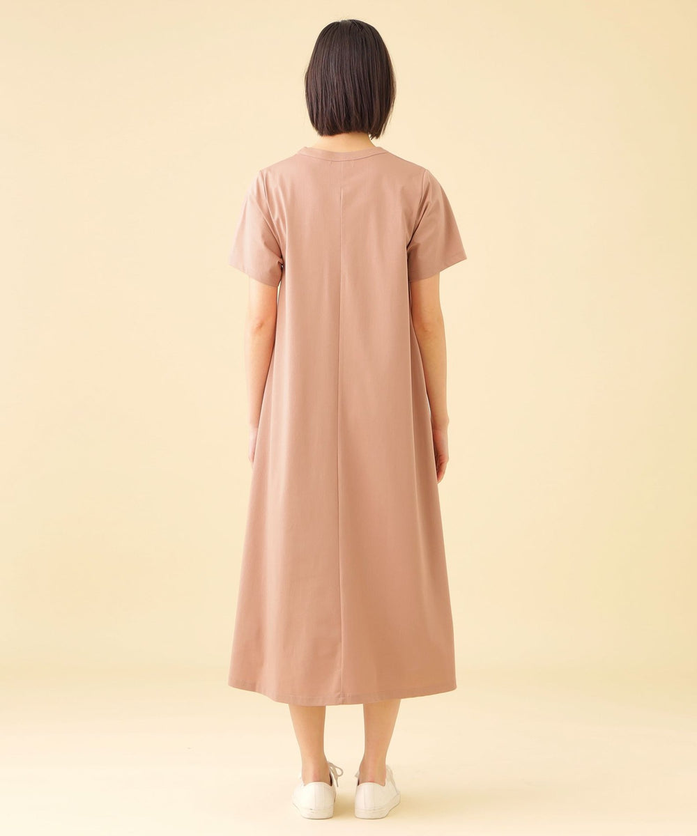 クレストブリッジチェックポケットワンピース