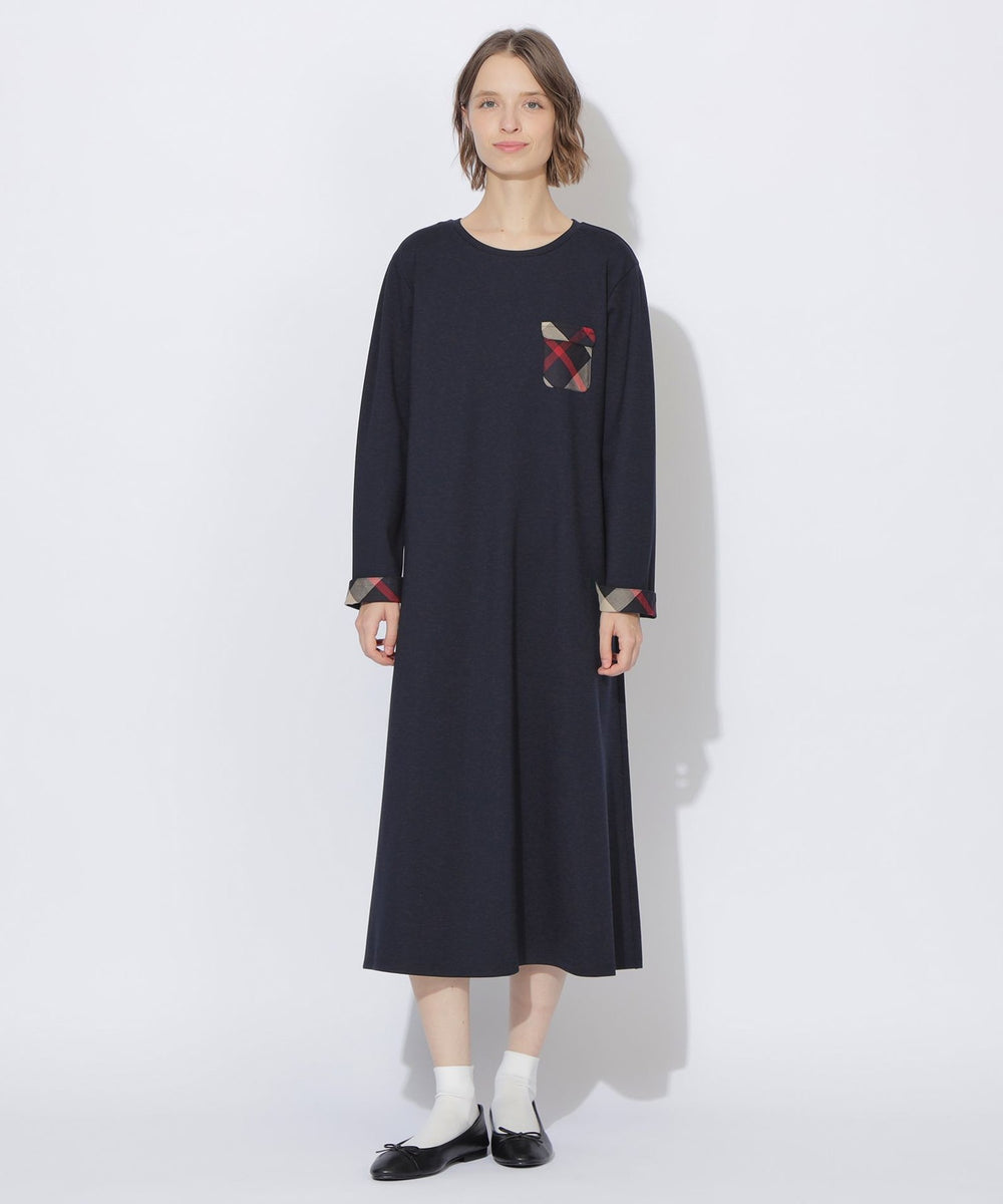 ロングスリーブポケワンピース