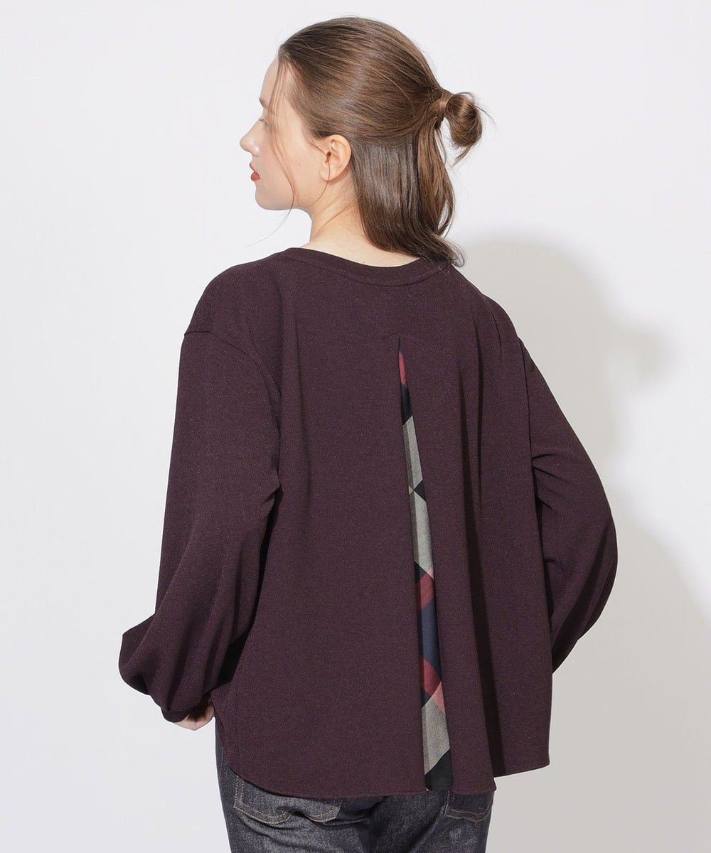 バックチェック切替プルオーバー