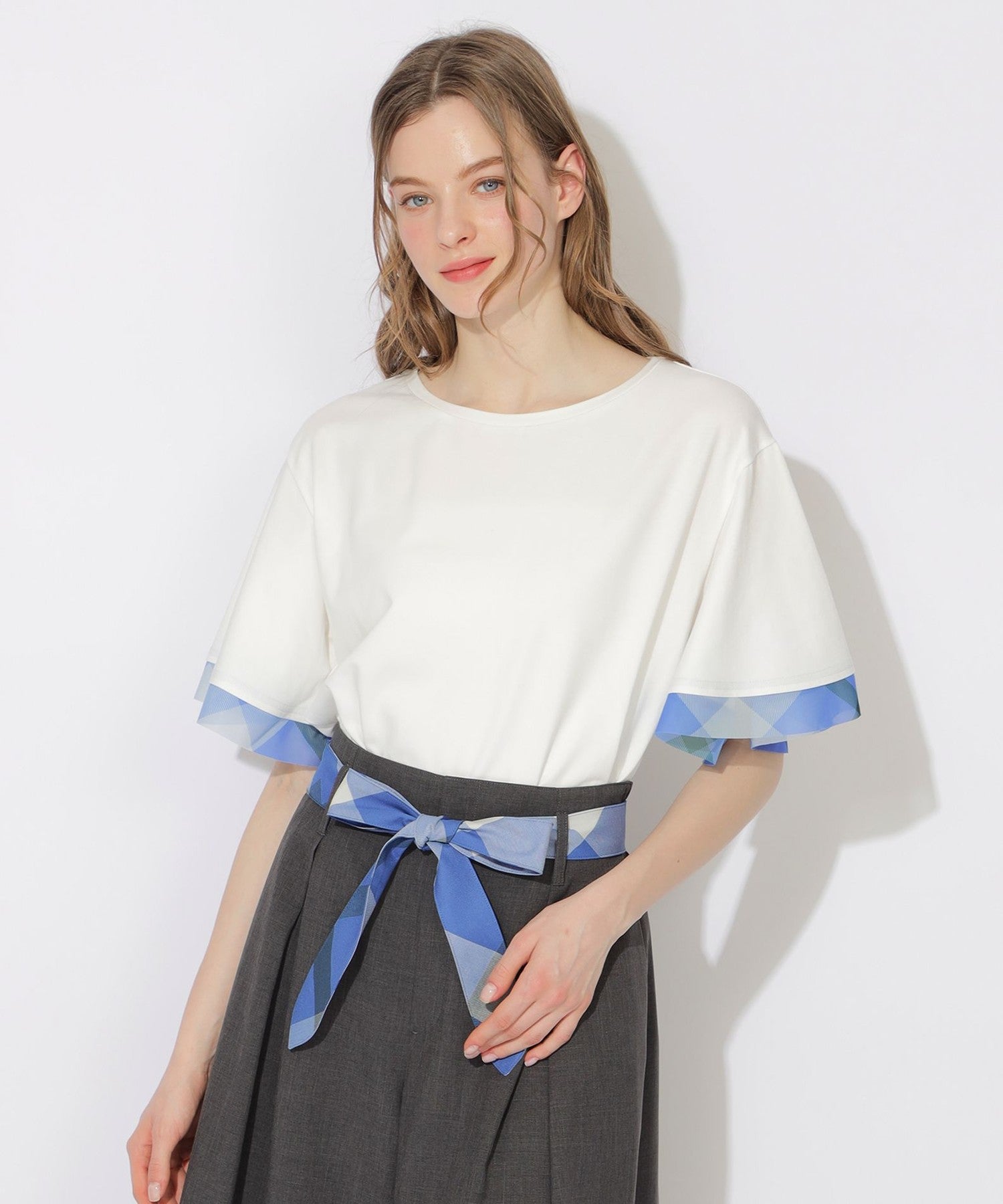 価格は安く シトラテックハーフフレアスリーブT（カットソー）｜CB トップス