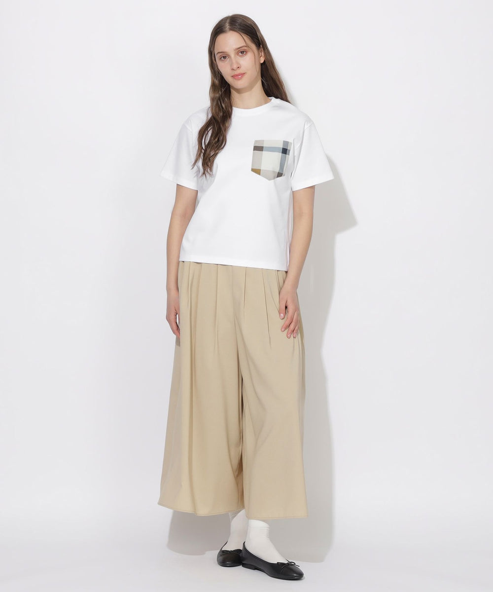 チェックポケットTシャツ（カットソー）｜CB CRESTBRIDGE(シービー