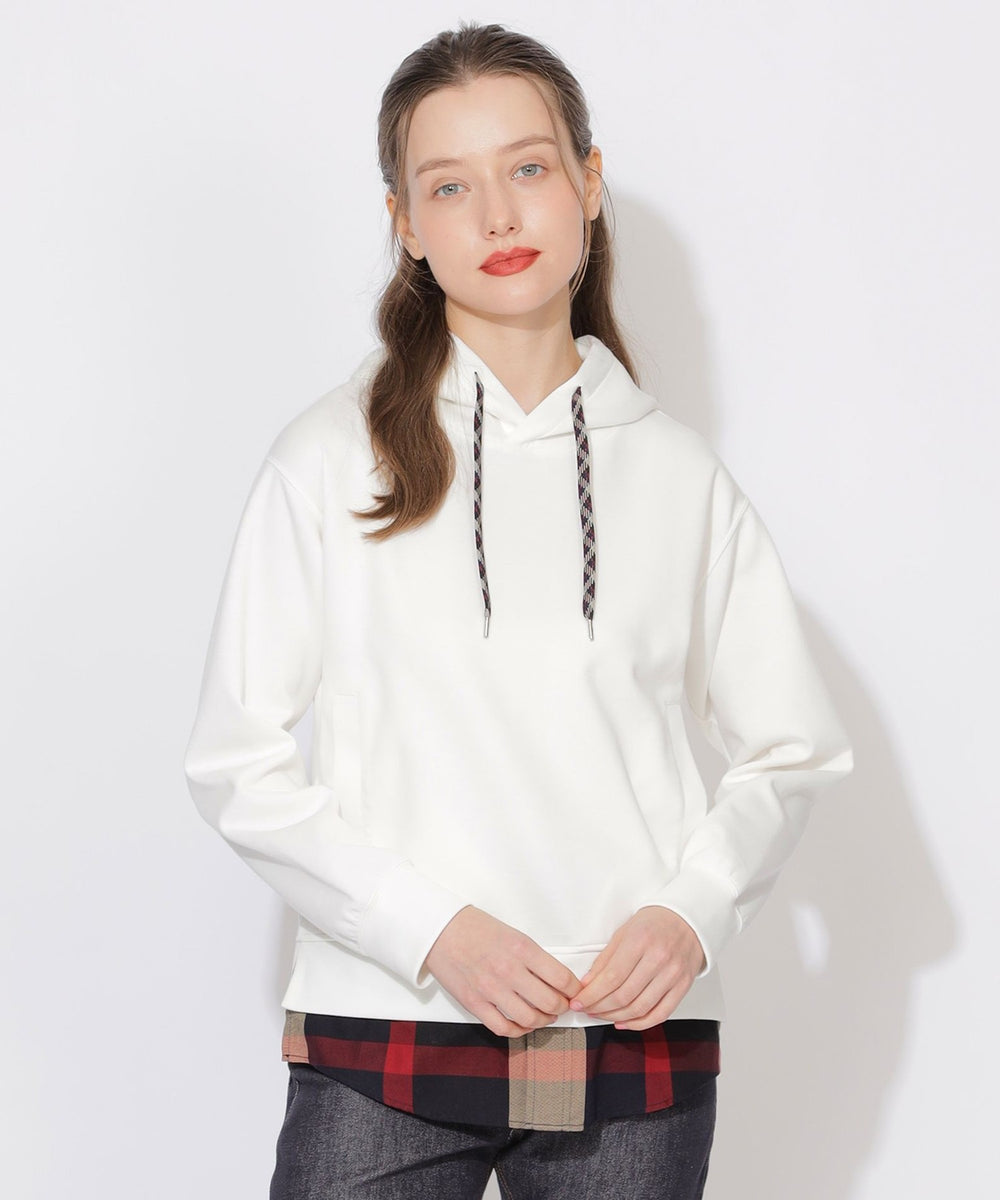 ヘムチェック切替フーディー