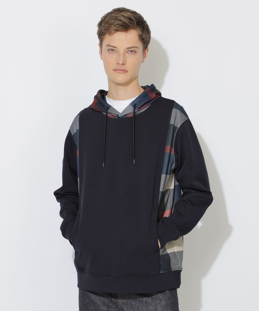 パーシャルチェックフーディー