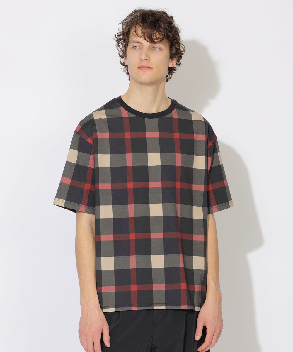 【WEB限定カラーあり】クレストブリッジチェックTシャツ