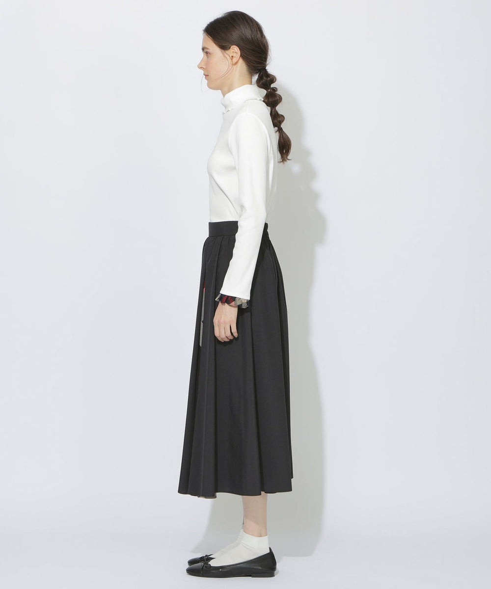 予約販売】パーシャルチェックタイプライタースカート（スカート）｜CB