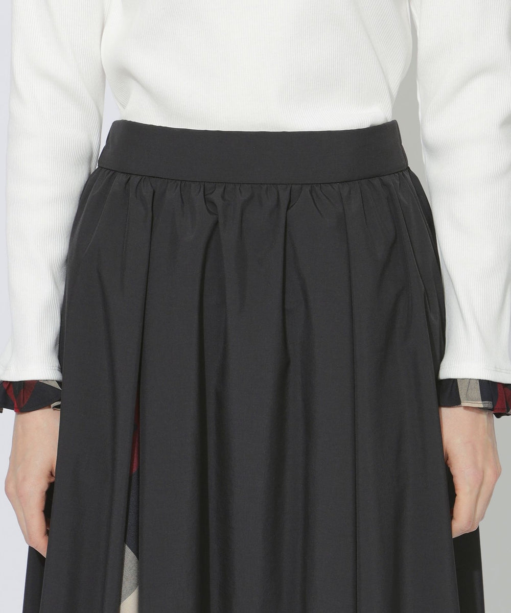 予約販売】パーシャルチェックタイプライタースカート（スカート）｜CB