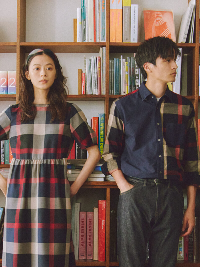 はちです♥　　【クレストブリッジ】 バックチュールポンチドレス（ドレス）｜BLUE LABEL CRESTBRIDGE